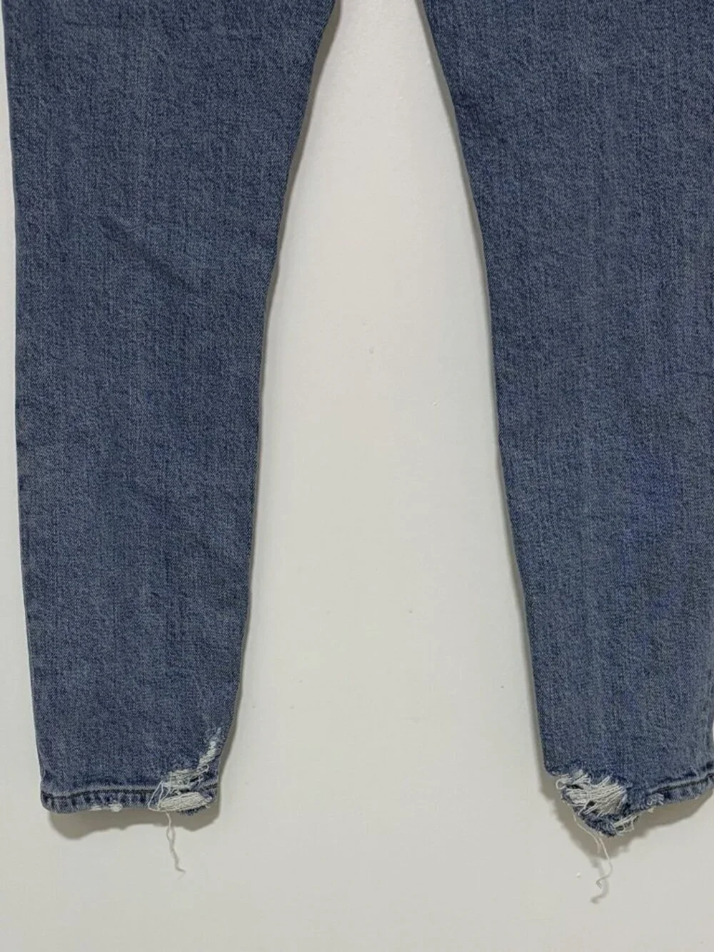 Agolde High Rise Hidden Button Fly Women’s Nico Blue Jeans Size 26